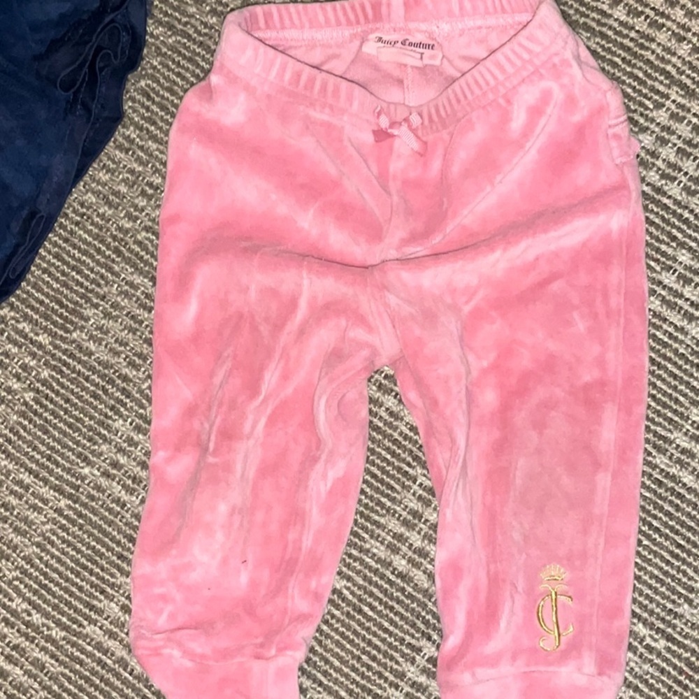 Juicy Couture Pink Velour Pants